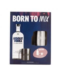 Absolut Vodka Gift Pack 1 L + Glass
