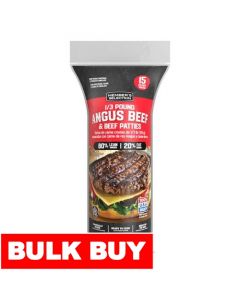 Selection Angus Beef Patties 15 Units / 151 g / 5.3 oz