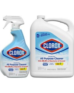 Clorox Disinfecting All Purpose Cleaner + Trigger 5.32 L + 946 mL / 180 oz + 32 oz