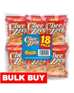 Sunshine Snacks Chee Zees Crunchy Snacks 18 Units / 45 g
