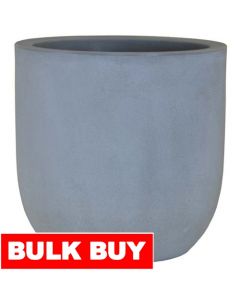 DGP Pot Uovo in Light Grey 35 cm x 33 cm / 14" x 13"