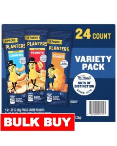 Planters Nuts Variety Pack 24 Units