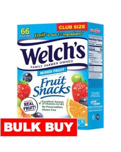 Welch's Mixed Fruit Sweet Snacks 66 Units / 22.7 g