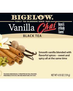 Bigelow Vanilla Chai Tea 60 Bags / 139 g