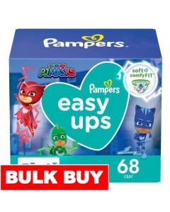Pampers Diapers Easy Ups Swaddlers Size 5 - 6 / 68 Units