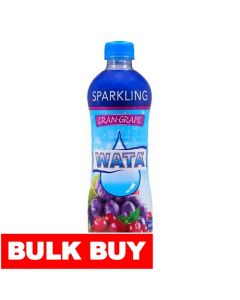 Wata Sparkling Cran-Grape Water 24 Units / 500 mL / 17 oz