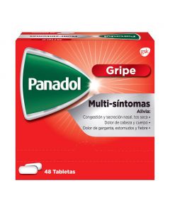 Panadol Multi-Symptom Cold & Flu 48 Tablets / 226.8 g / 0.5 lb