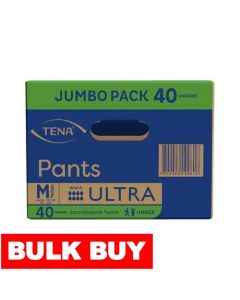 Tena Diaper for Adult Unisex Medium Size 40 Units