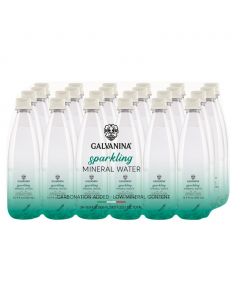 Galvanina Italian Sparkling Mineral Water 24 Units / 500 mL / 16.9 oz