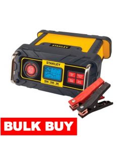 Stanley 50 A Smart Battery Charger with Engine Start Capability