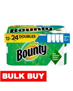Bounty Paper Towels 12 Units / 90 Sheets