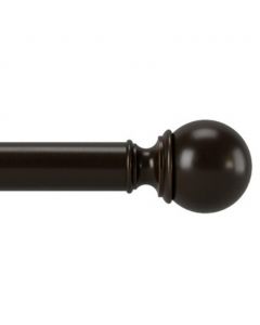 Umbra Extendable Rod 76.2 cm to 213.3 cm with Steel Curtain Ball