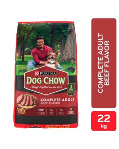 Purina Dog Chow Beef Adult Dog Food with Vitamins and Minerals 21.8 kg / 48 lb