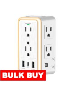 ProHT 6-Outlet Multiple Plug USB and Night Light