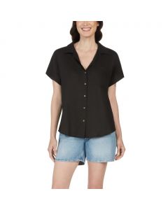 Matty M Women's Short Sleeve Blouse