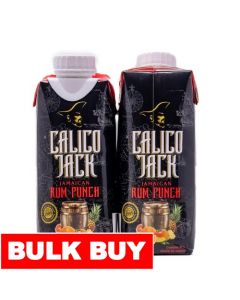 Calico Jack Fruit Blend Flavored Jamaican Rum Punch 6 Units / 250 ml