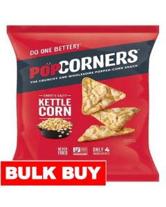 Popconers Sweet and Salty Popcorn-Flavored Kettle Chips 141 g