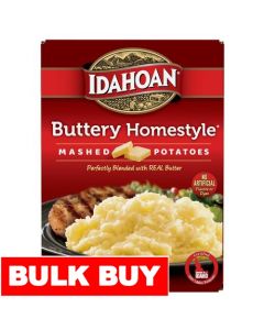 Idahoan Homemade Style Mashed Potatoes with Butter 8 Units / 113.4 g / 4 oz