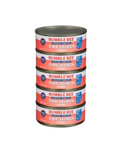 Bumble Bee Skinless and Boneless Canned Wild Caught Pink Salmon 5 Units / 5 oz