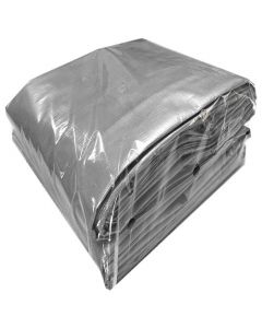 Grey Polyethylene Tarpaulin High Resistance 2 Units