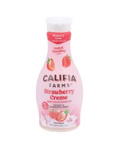 Califia Farms Strawberry and Coconut Beverage 1.4 L / 48 oz