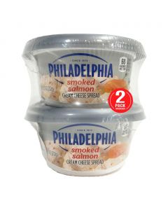 Philadelphia Salmon Cream Cheese 2 Units / 212 g / 7.5 oz