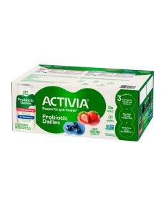 Activia Assorted Probiotics Low Fat Yogurt Drink 24 Units / 93 mL / 3.1 oz