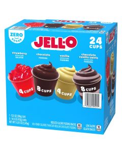 Jell-O Assorted Desserts 24 Units 2.41 kg / 5 lb
