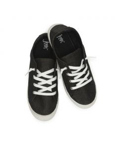 Jezebel White Lace-Up Sneakers for Women