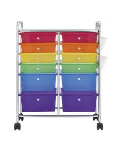 Huei Tyng 12 Drawer Organizer Trolley