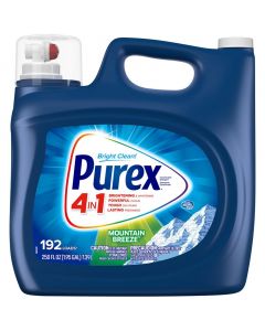 Purex Liquid Laundry Detergent with Mountain Breeze Aroma 192 Loads / 7.39 L / 250 oz