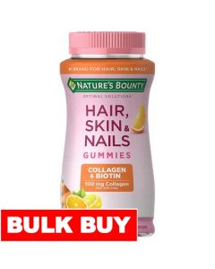 Nature's Bounty Hair, Skin and Nail Gummies with Collagen 80 Units