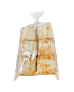 Selection Artisan Pre-Sliced Ciabatta Bread Freshly Baked 12 Units