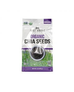 Just About Foods Organic Chia Seeds 907 g / 2 lb