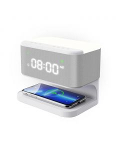 PocketTunes Wireless Alarm Clock with Charging Base