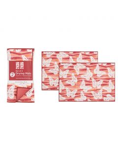 Ritz Dish Drying Mat Set 2 Pieces / 35 cm x 53 cm / 14" x 21"