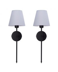 Mikasa Home Accents Rechargeable LED Light Fixtures Set 2 Pieces