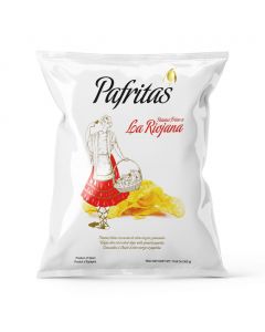 Pafritas Paprika Flavor Potato Chips 500 g / 1.1 lb