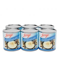 Serge Sweetened Condensed Milk 6 Units / 385 g