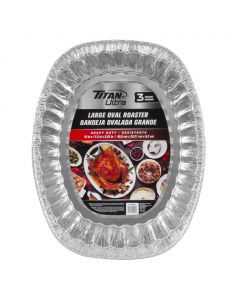 Titan Oval Aluminum Rotisserie 3 Units