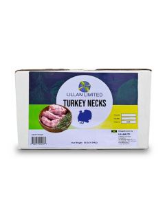 Lillan Limited Turkey Necks Bone-in Skinless Frozen 4.54 kg / 10 lb