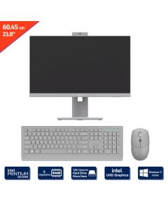 RCA 60.45 cm / 23.8” Inches Desktop Computer PentiumJ5040 4 Gigabytes of RAM / 128 Gigabytes RWAP42444-GRY