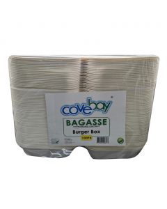 Covebay Husk Burger Boxes 100 Units