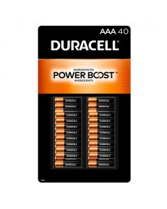 Duracell AAA Alkaline Batteries 40 Units