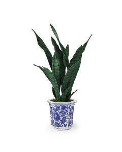 Mikasa Home Accents Artificial Plant with Pots Blue/White Color