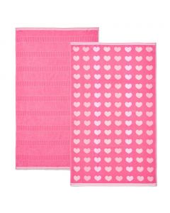 Caro Home Cotton Bath Towel 2 Units / 76.2 cm x 132.08 cm / 30" x 52"