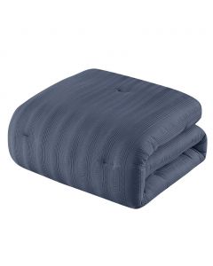 Allure King Hadley Comforter Set in Polyester 3 Pieces