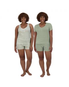Lucky Brand Women's Pajama Set 4 Pieces