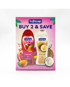 Softsoap Body Soap 2 Units / 591 mL
