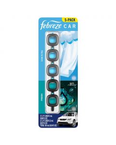 Febreze Car Air Freshener with Intensity Control 5 Units